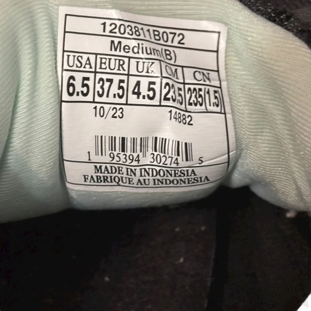 Brooks Adrenaline‎ GTS 23 Women's 6.5 Running Shoes Black Purple Cushion